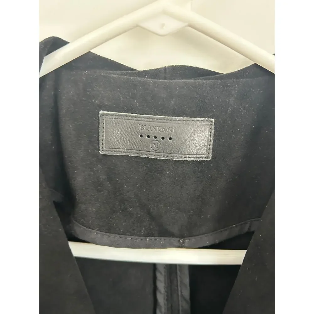 Blank NYC Legendary Faux Suede Jacket - Black - Medium